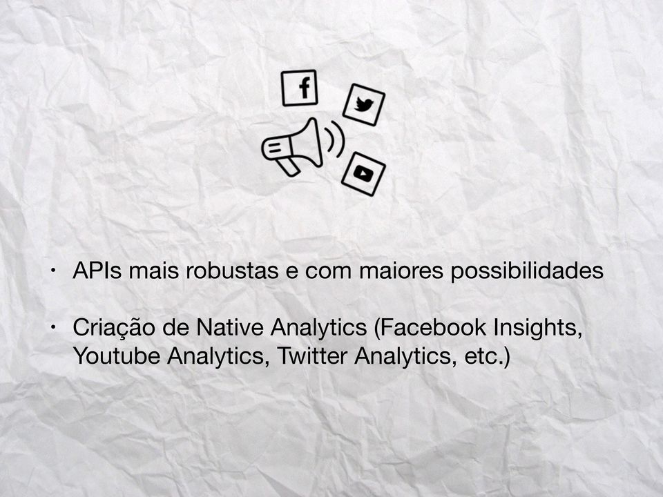 Analytics (Facebook Insights,