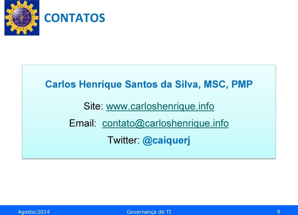 info Email: contato@carloshenrique.