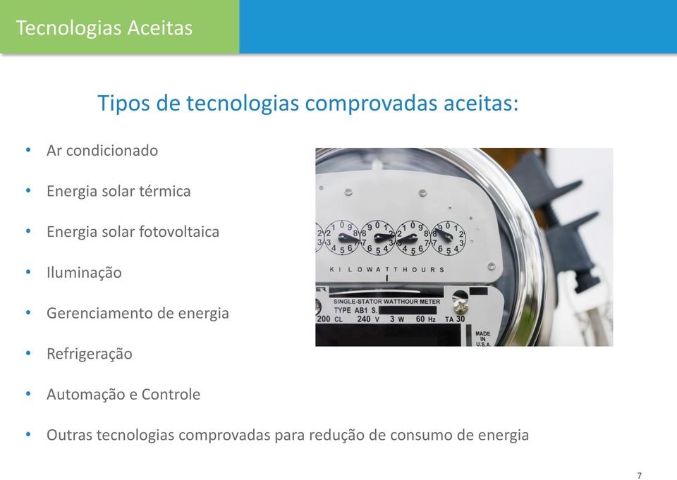 Iluminação Gerenciamento de energia Refrigeração Automação e