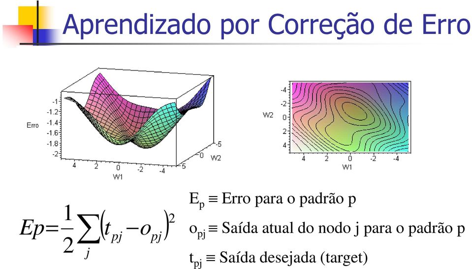 adrão o Saída atual do nodo j