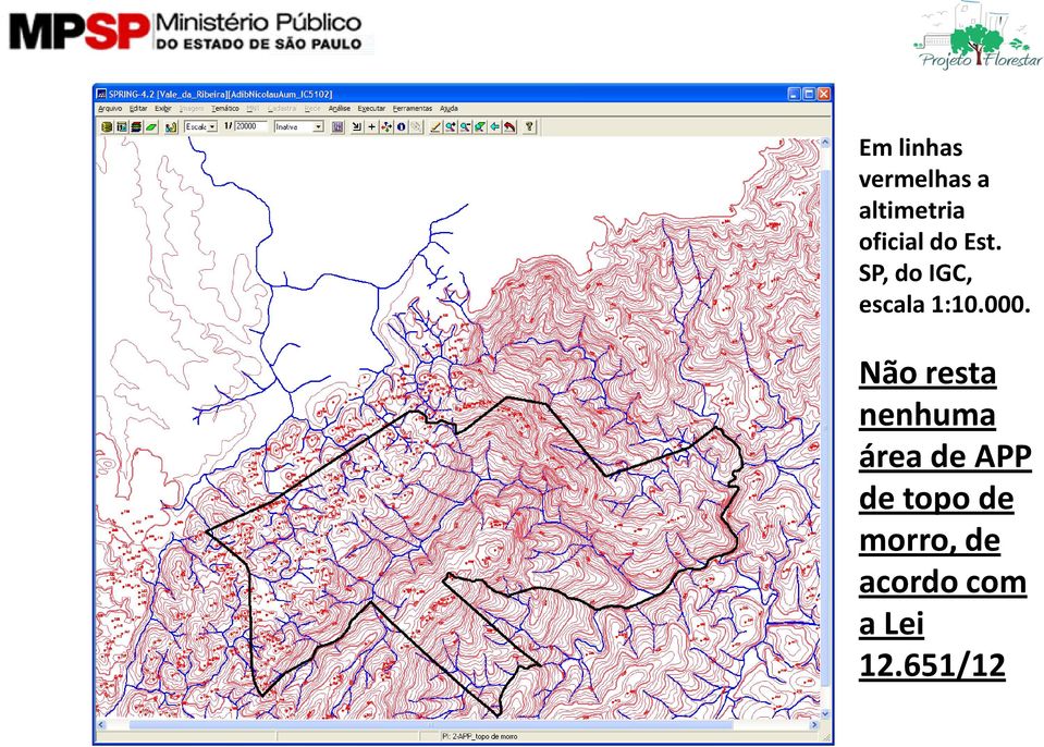 SP, do IGC, escala 1:10.000.