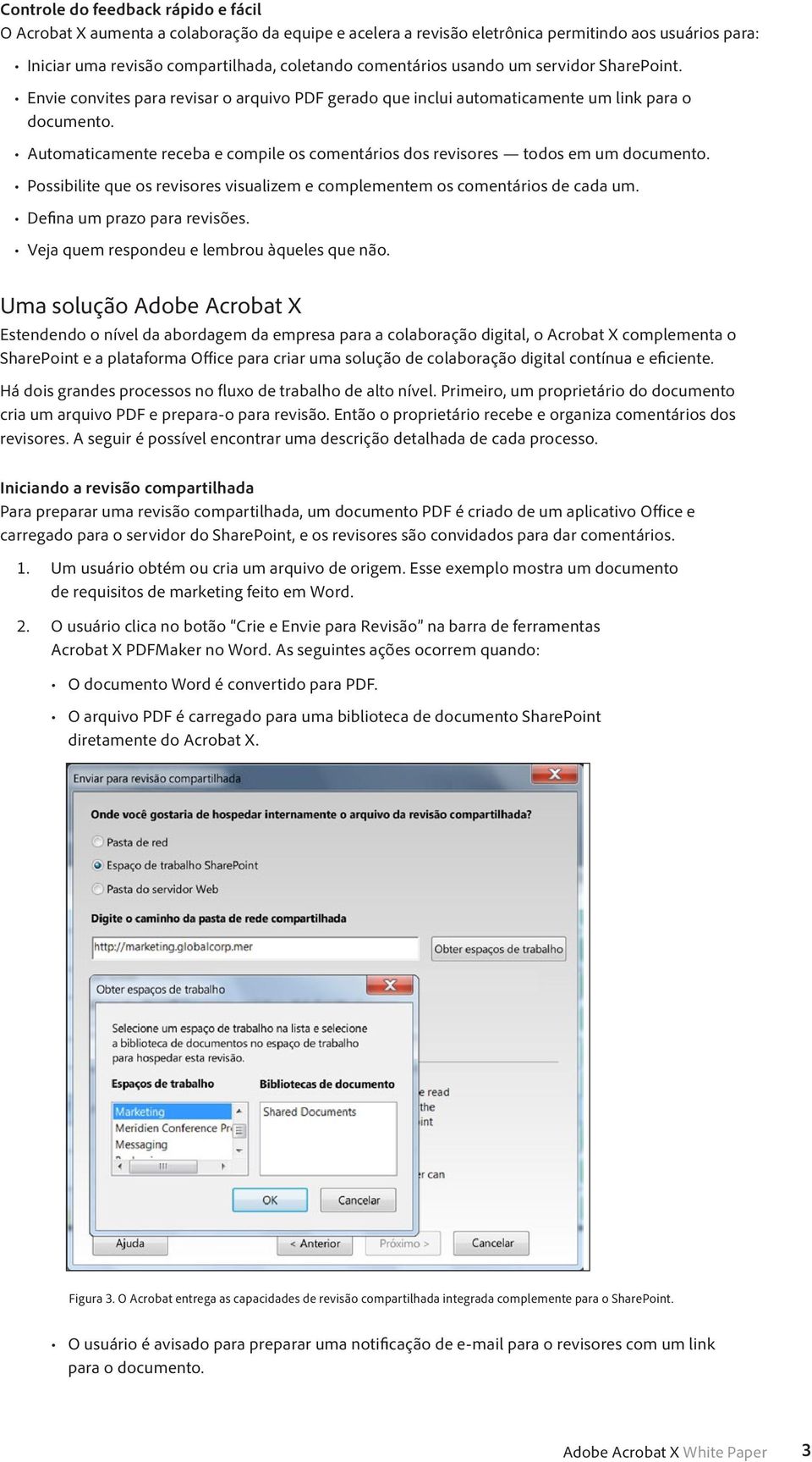 Automaticamente receba e compile os comentários dos revisores todos em um documento. Possibilite que os revisores visualizem e complementem os comentários de cada um. Defina um prazo para revisões.