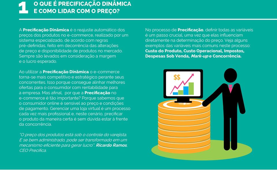 de preço e disponibilidade de produtos no mercado. Sempre são levados em consideração a margem e o lucro esperado.