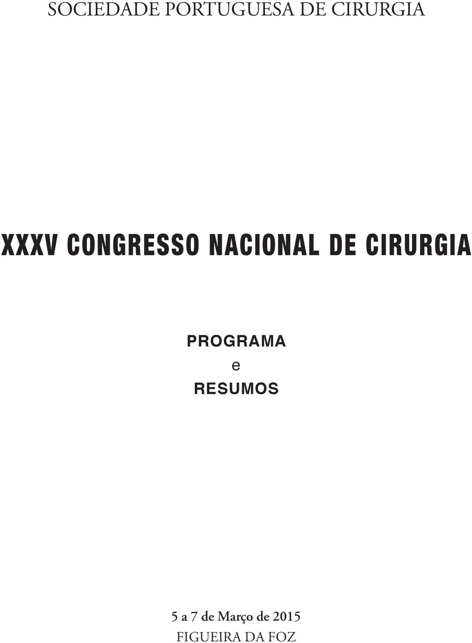 NACIONAL DE CIRURGIA PROGRAMA e