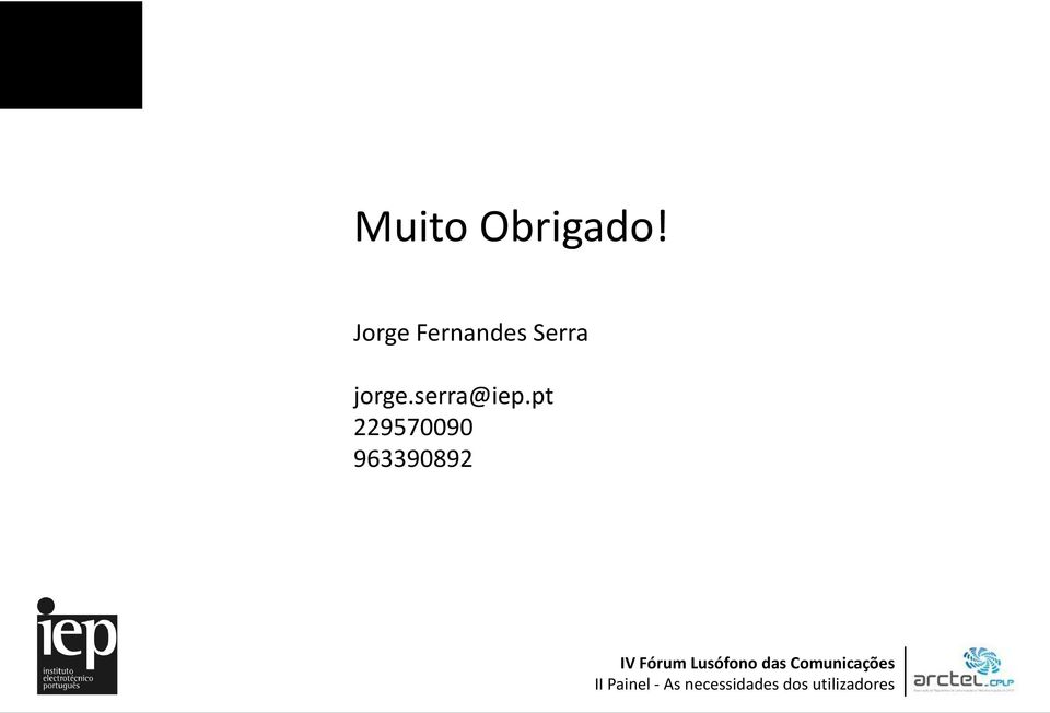 Serra jorge.