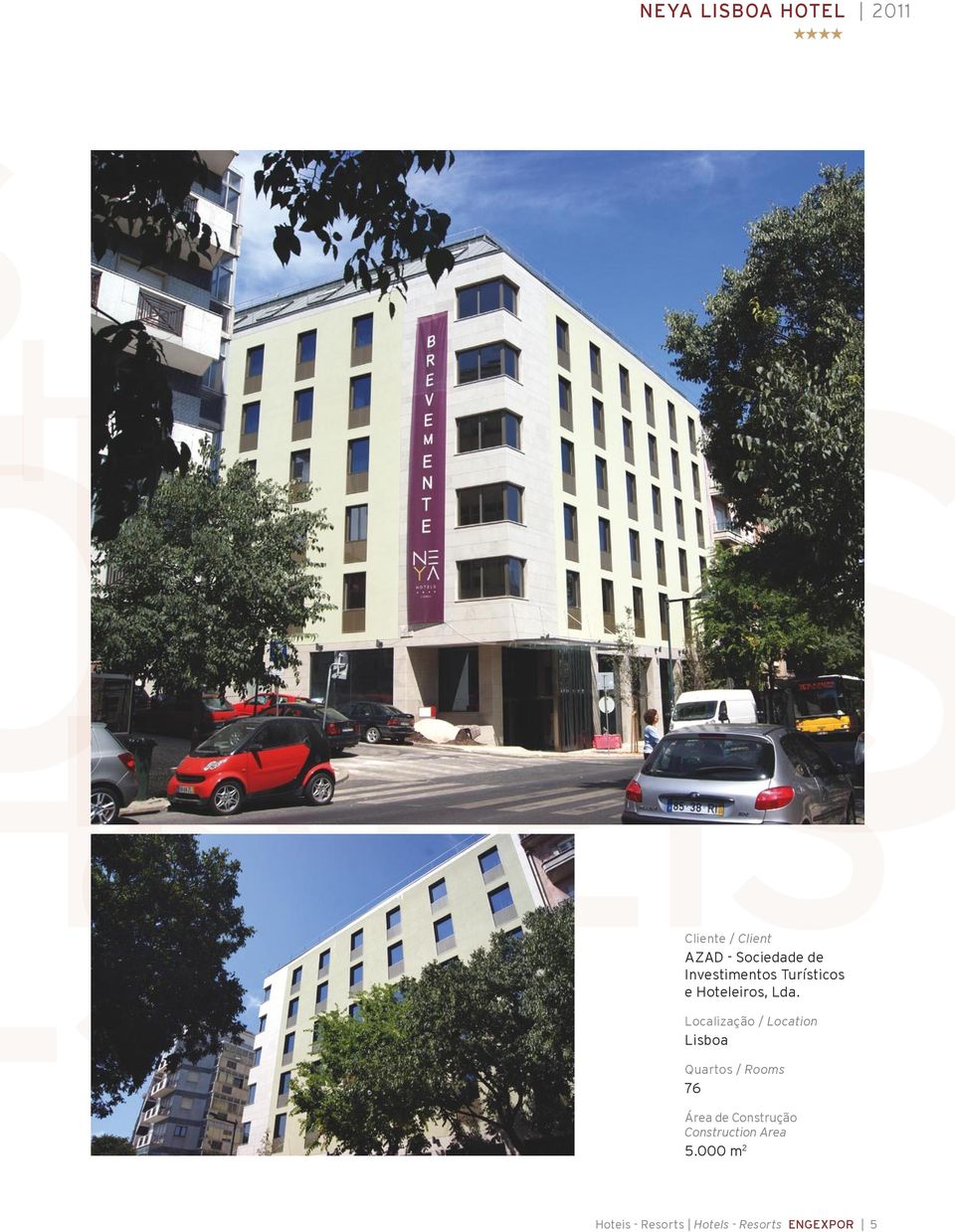 Lisboa Quartos / Rooms 76 Área de Construção