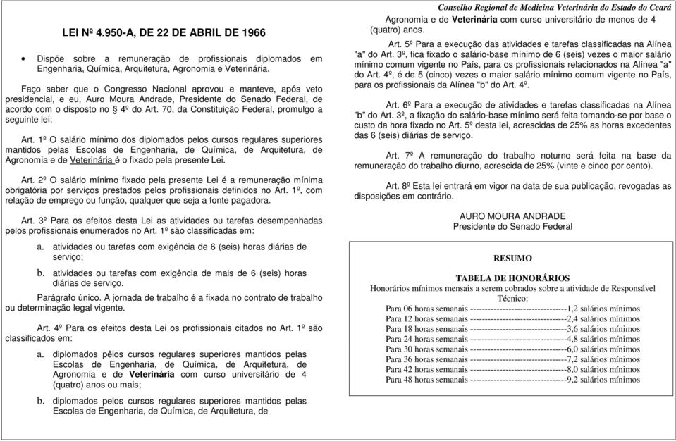 70, da Constituição Federal, promulgo a seguinte lei: Art.