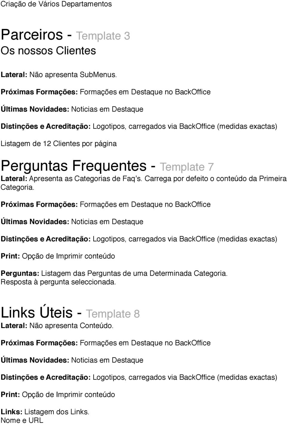 Carrega por defeito o conteúdo da Primeira Categoria. Perguntas: Listagem das Perguntas de uma Determinada Categoria.