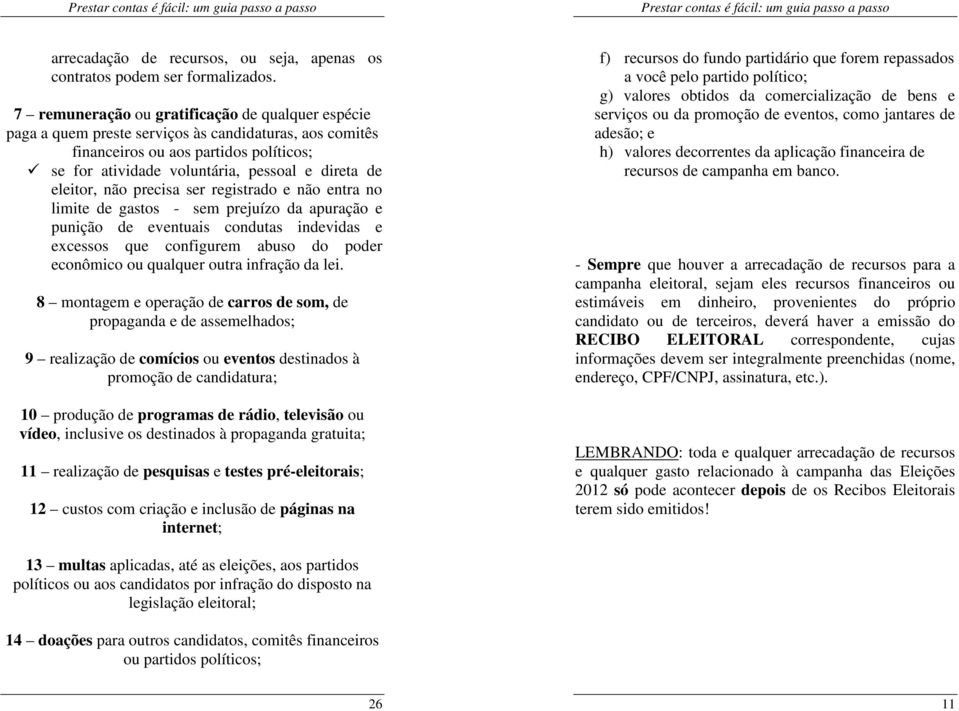 eleitor, não precisa ser registrado e não entra no limite de gastos - sem prejuízo da apuração e punição de eventuais condutas indevidas e excessos que configurem abuso do poder econômico ou qualquer