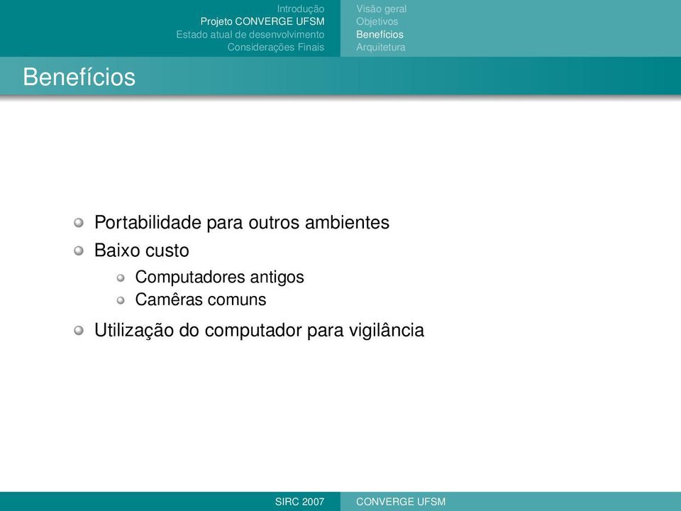 ambientes Baixo custo Computadores antigos