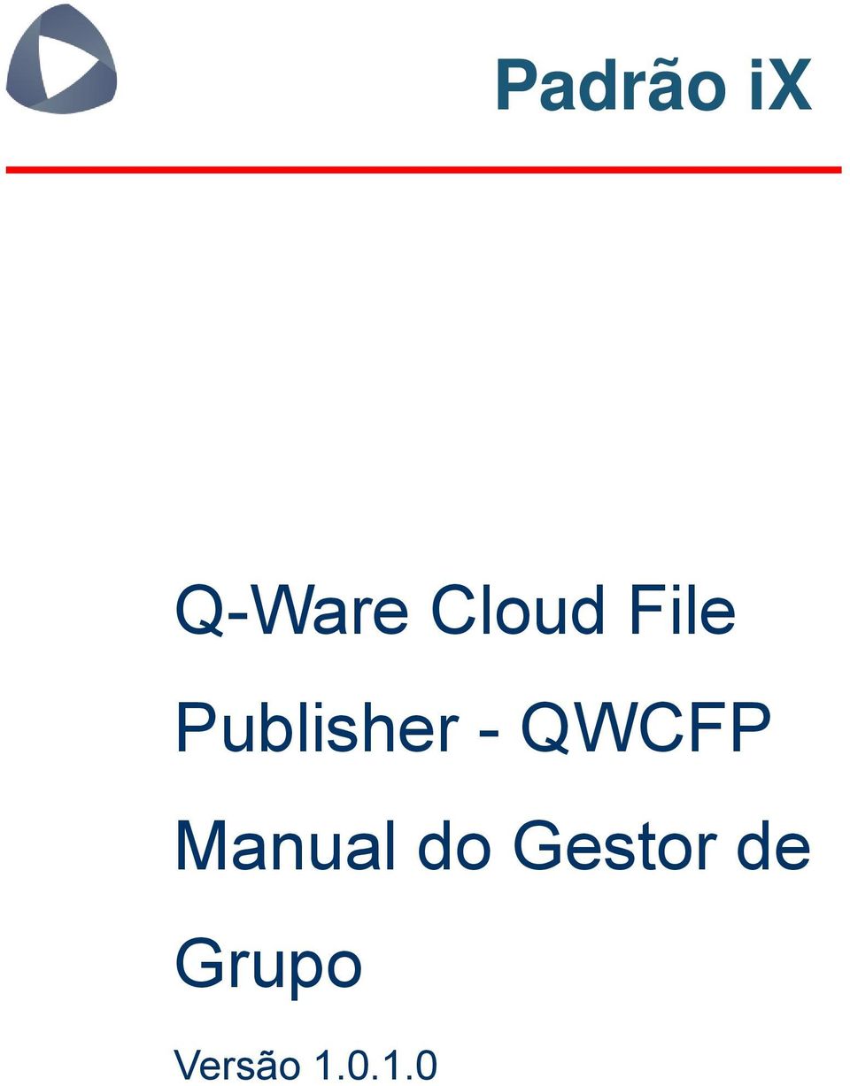 - QWCFP Manual do