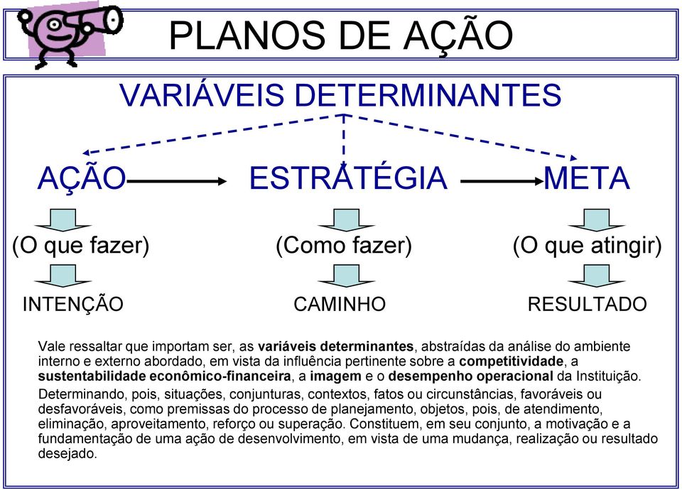 operacional da Instituição.