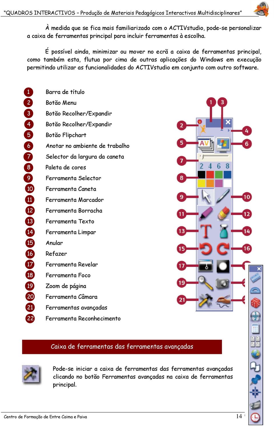 ACTIVstudio em conjunto com outro software.