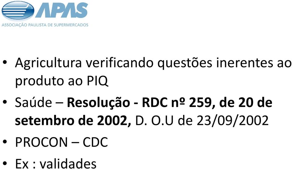 Resolução-RDC nº 259, de 20 de setembro