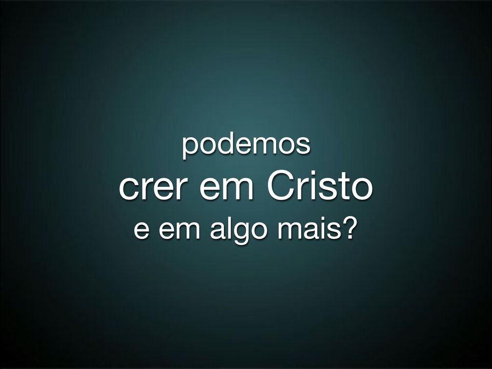 Cristo e