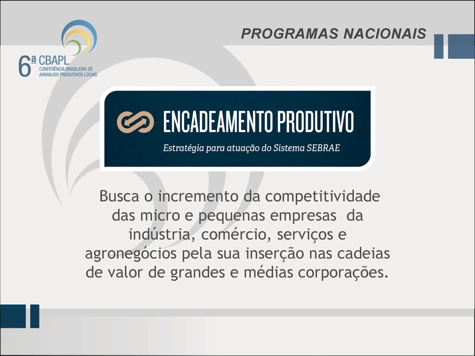 indústria, comércio, serviços e agronegócios pela