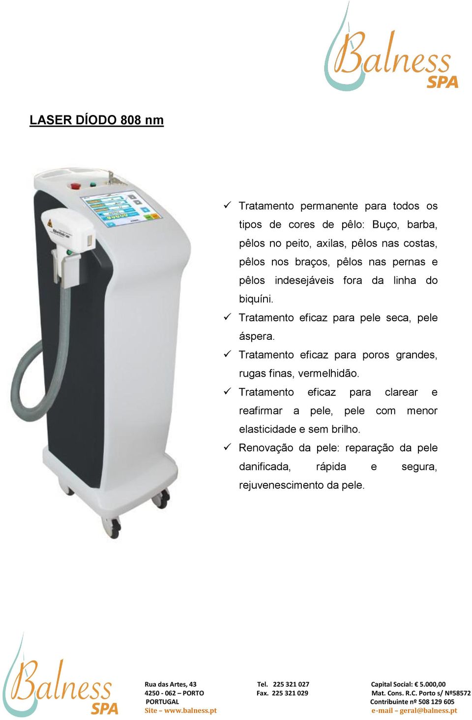 Tratamento eficaz para pele seca, pele áspera. Tratamento eficaz para poros grandes, rugas finas, vermelhidão.