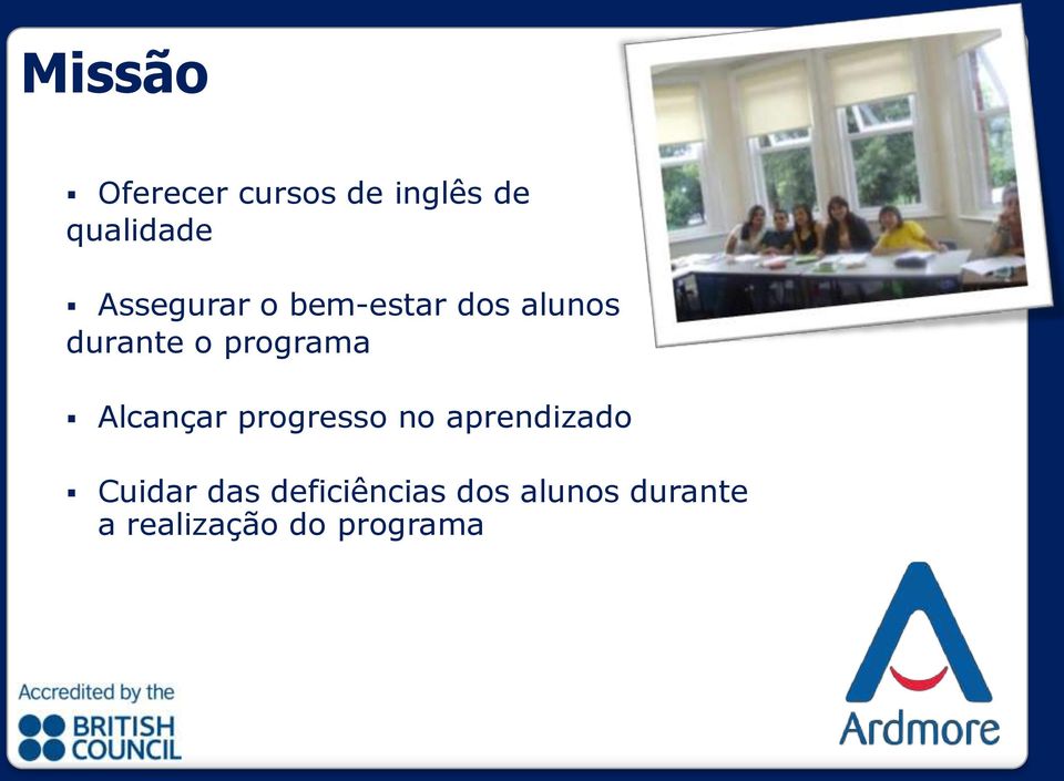 programa Alcançar progresso no aprendizado Cuidar