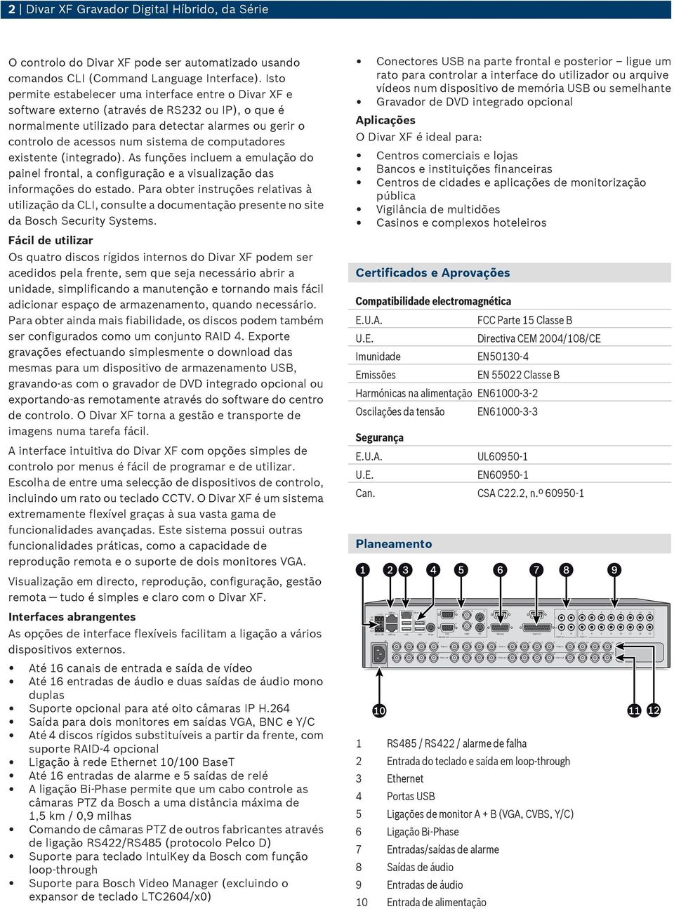 computadores existente (integrado). s funções incluem a emulação do painel frontal, a configuração e a visualização das informações do estado.