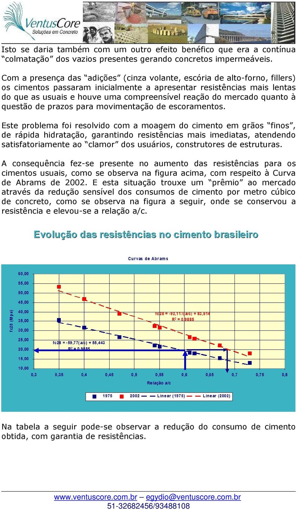 mercado quanto à questão de prazos para movimentação de escoramentos.