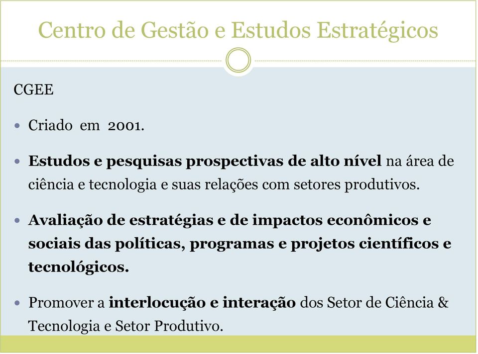 com setores produtivos.