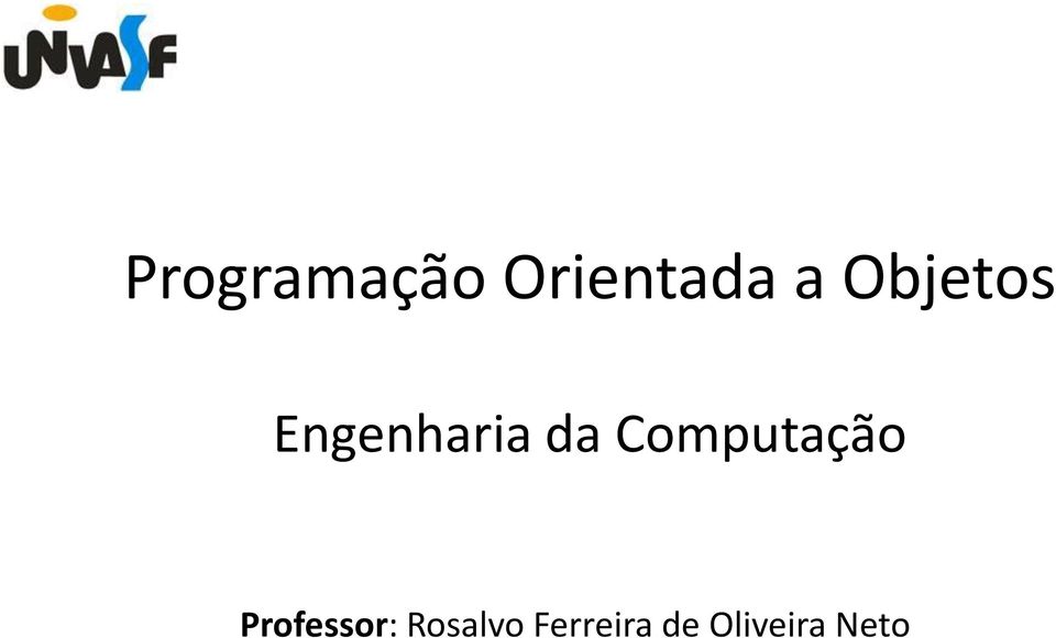 Computação Professor: