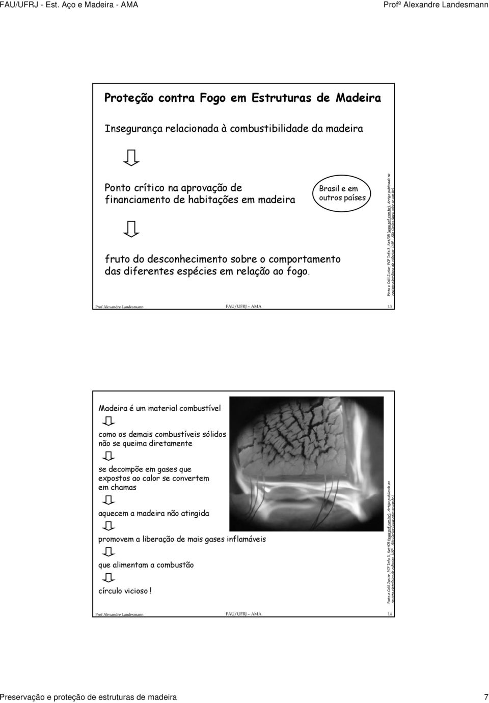 em outros países fruto do desconhecimento sobre o comportamento das diferentes espécies em relação ao fogo. revista eletrônica de ciências, USP São Carlos (www.cdcc.sc.usp.br).