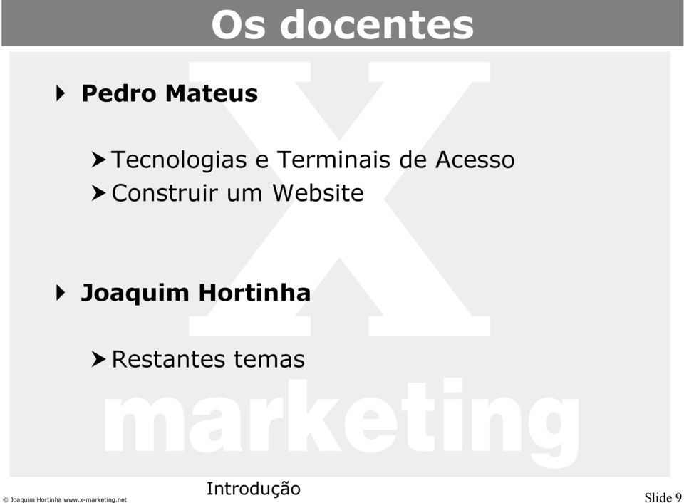 Acesso Construir um Website