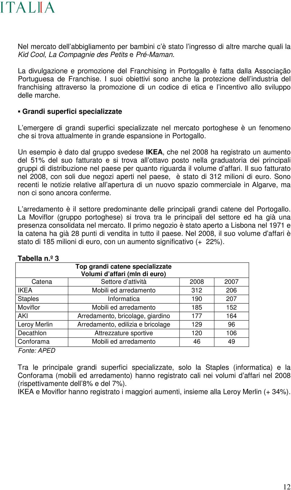 I suoi obiettivi sono anche la protezione dell industria del franchising attraverso la promozione di un codice di etica e l incentivo allo sviluppo delle marche.