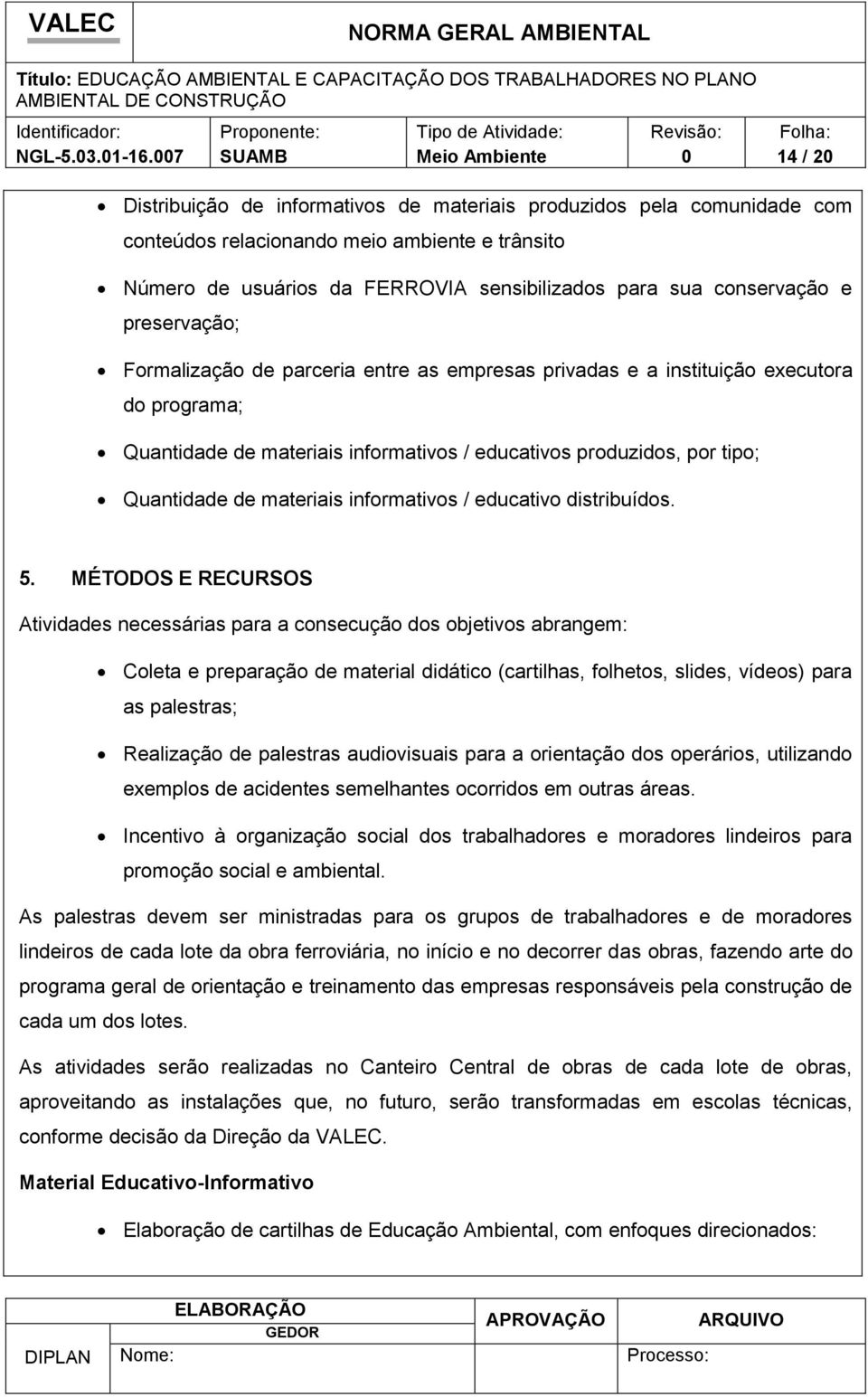 Frmalizaçã de parceria entre as empresas privadas e a instituiçã executra d prgrama; Quantidade de materiais infrmativs / educativs prduzids, pr tip; Quantidade de materiais infrmativs / educativ