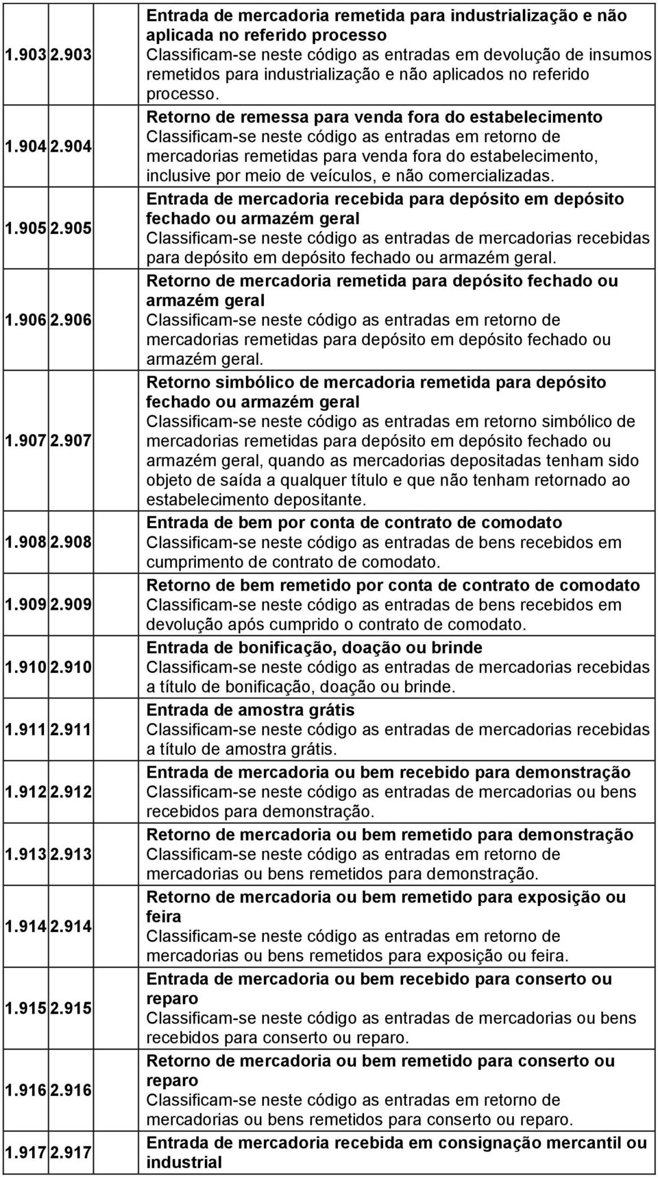 aplicados no referido processo.