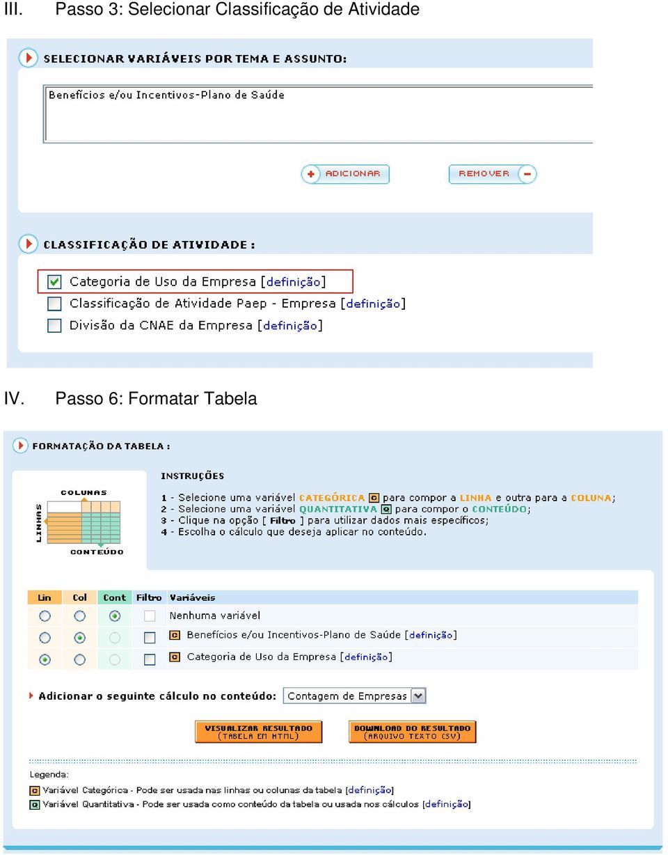 Classificação de