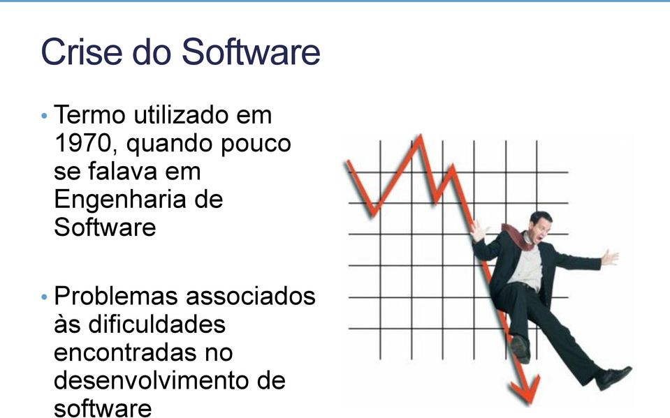 Software Problemas associados às