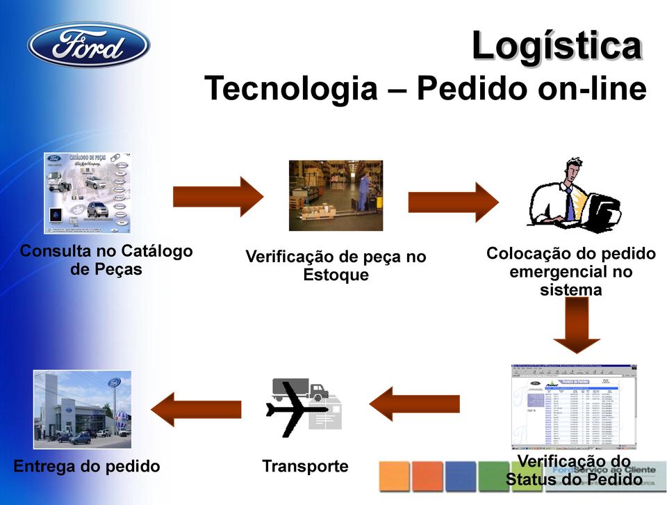 Colocação do pedido emergencial no sistema