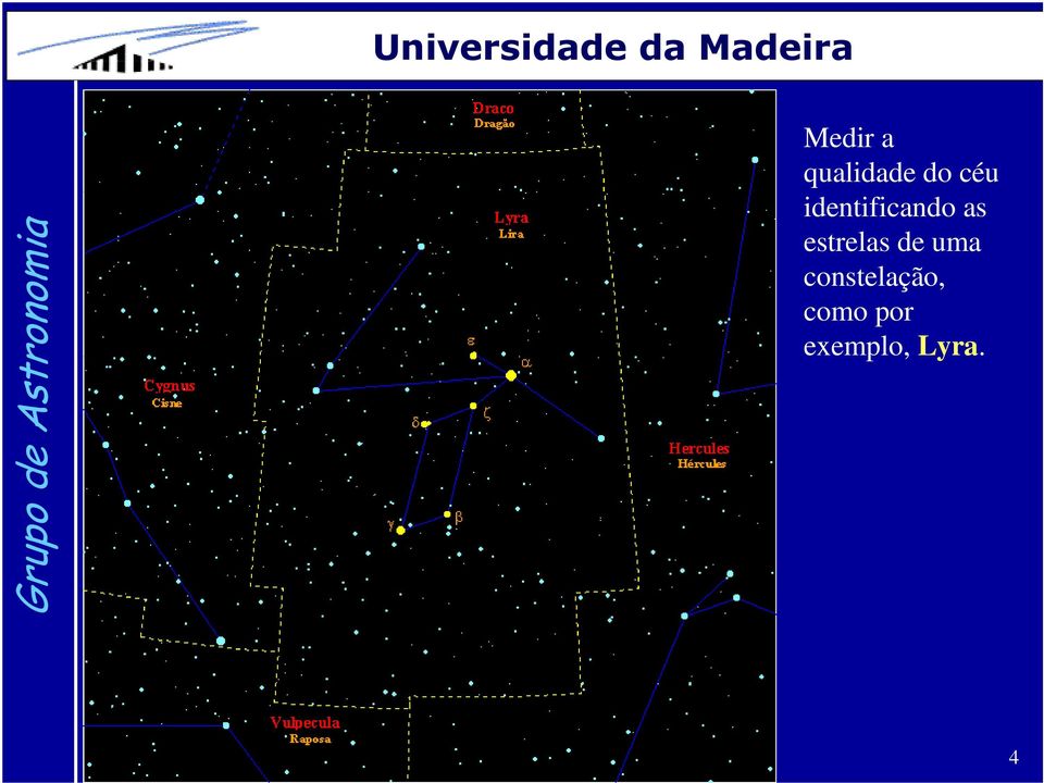 estrelas de uma