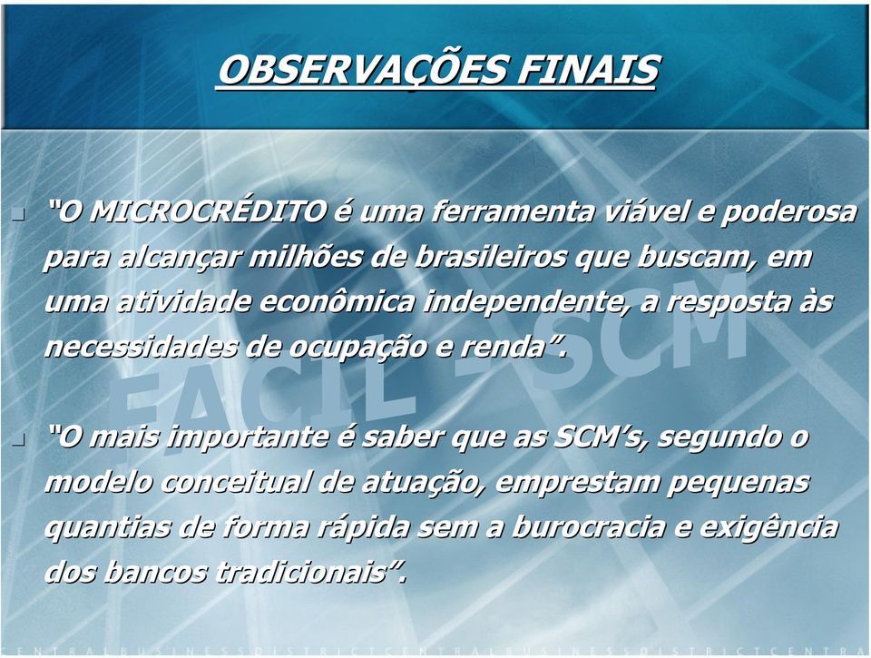 ocupação e renda.