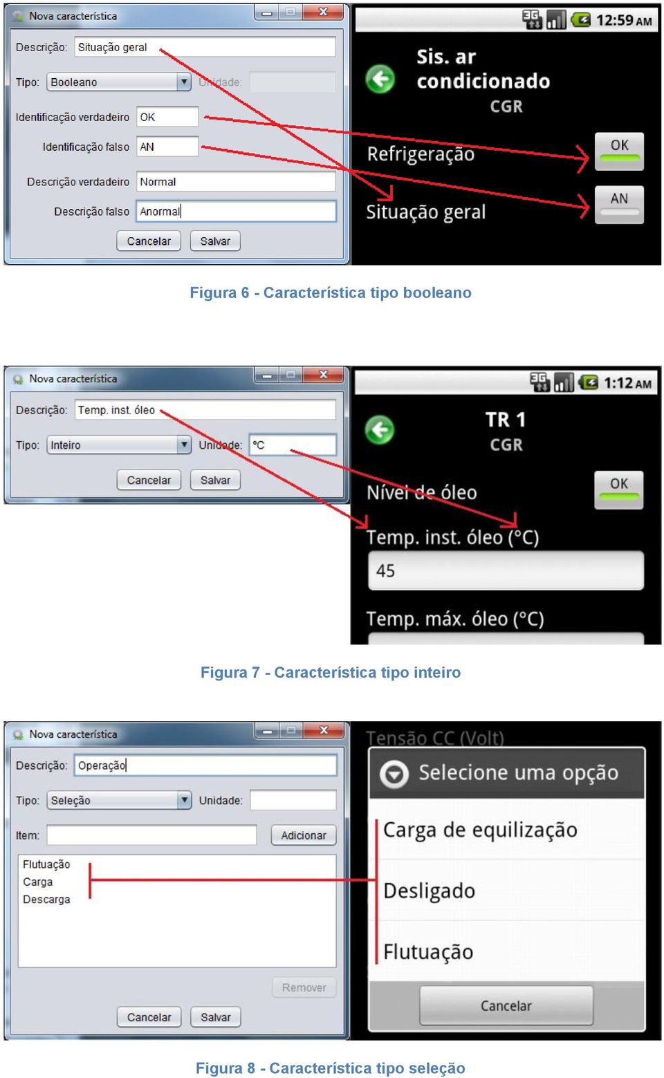 Característica tipo inteiro