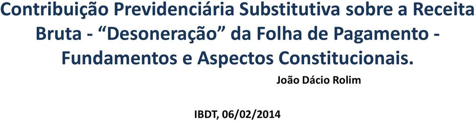 Folha de Pagamento - Fundamentos e Aspectos