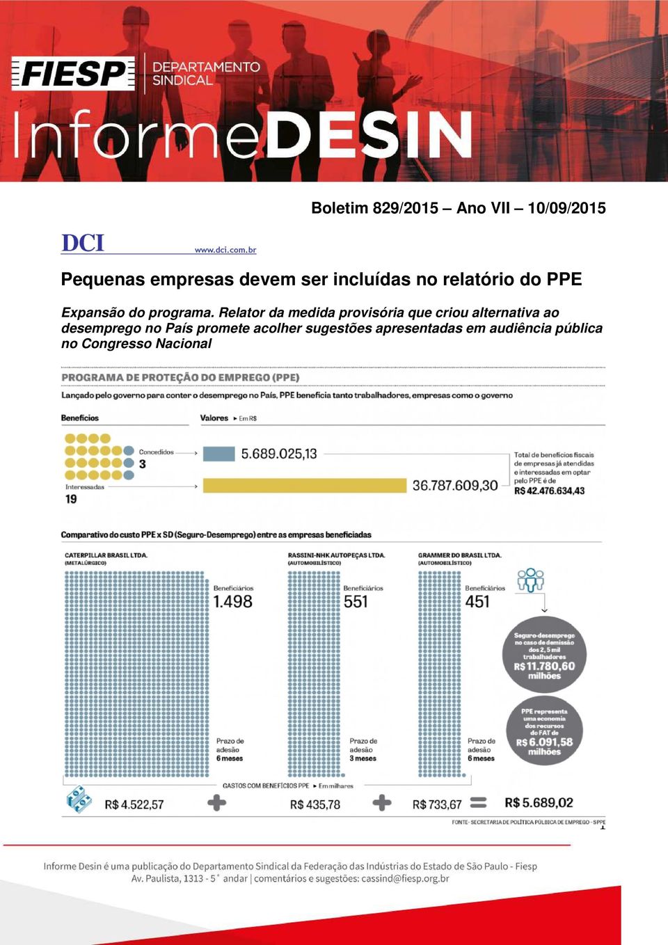 Relator da medida provisória que criou alternativa ao desemprego no