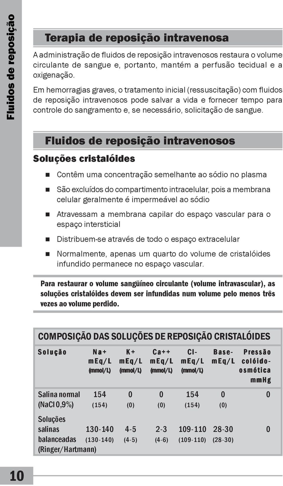 Em hemorragias graves, o tratamento inicial (ressuscitação) com fluidos de reposição intravenosos pode salvar a vida e fornecer tempo para controle do sangramento e, se necessário, solicitação de