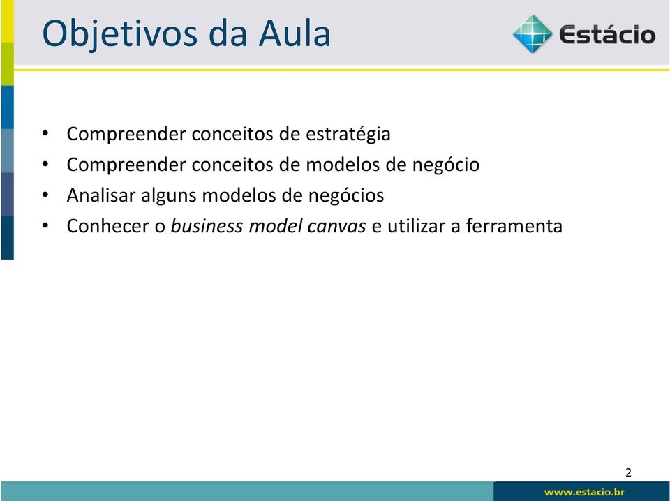 negócio Analisar alguns modelos de negócios