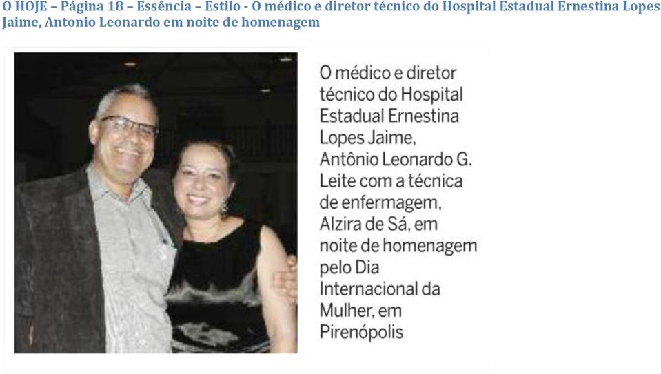 Hospital Estadual Ernestina Lopes