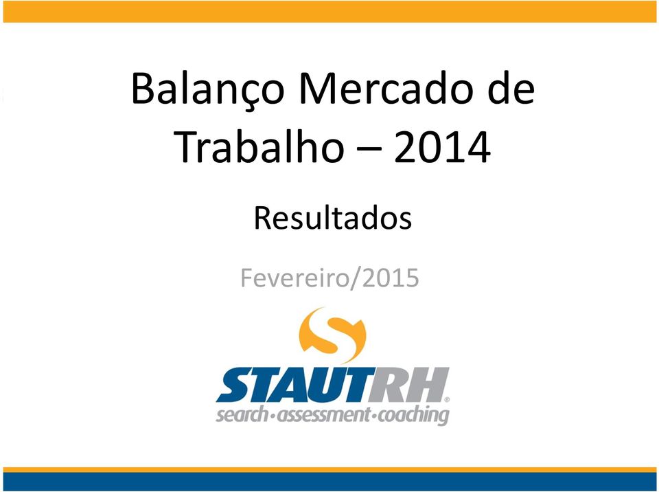 Trabalho 2014