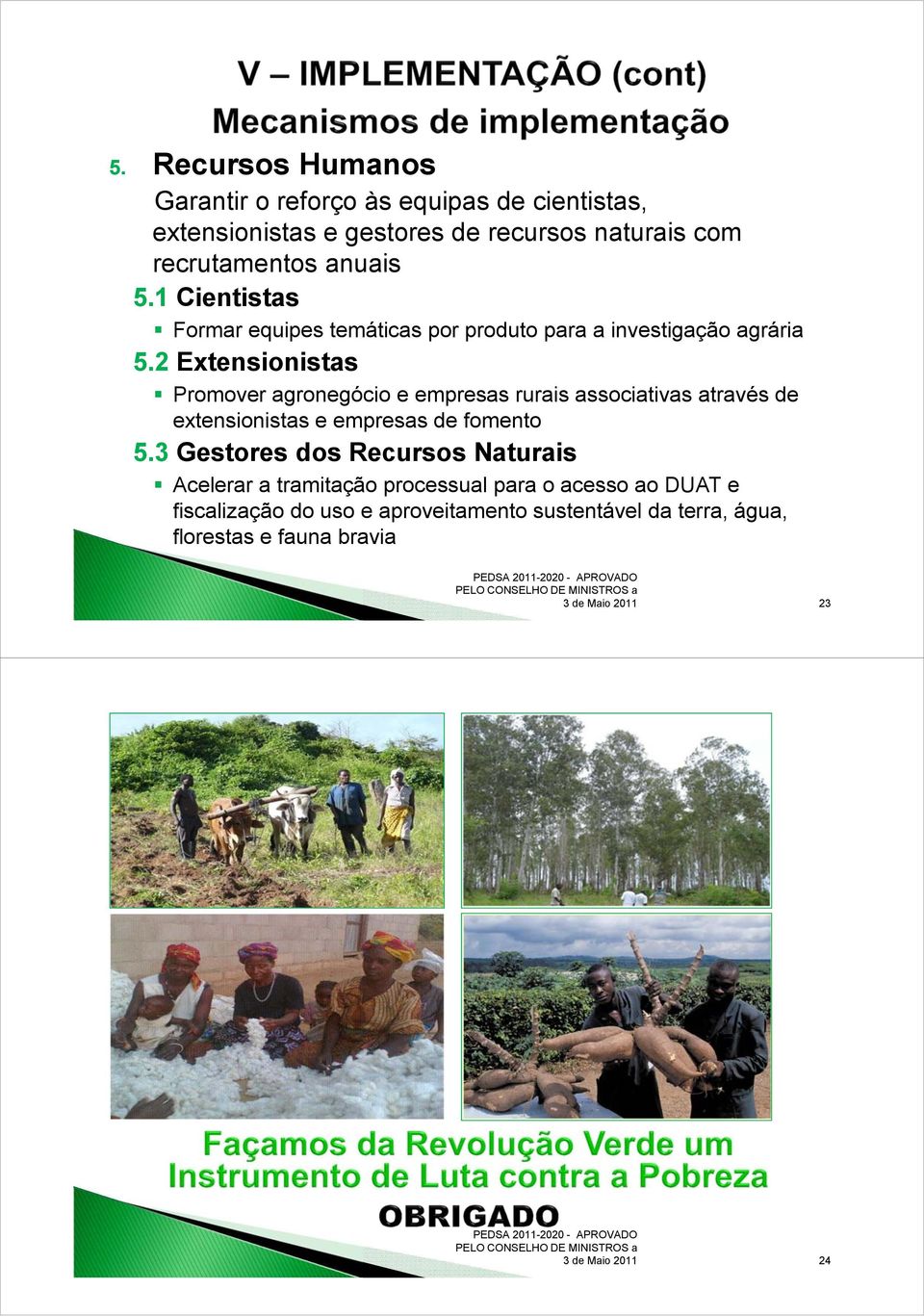 2 Extensionistas Promover agronegócio e empresas rurais associativas através de extensionistas e empresas de fomento 5.