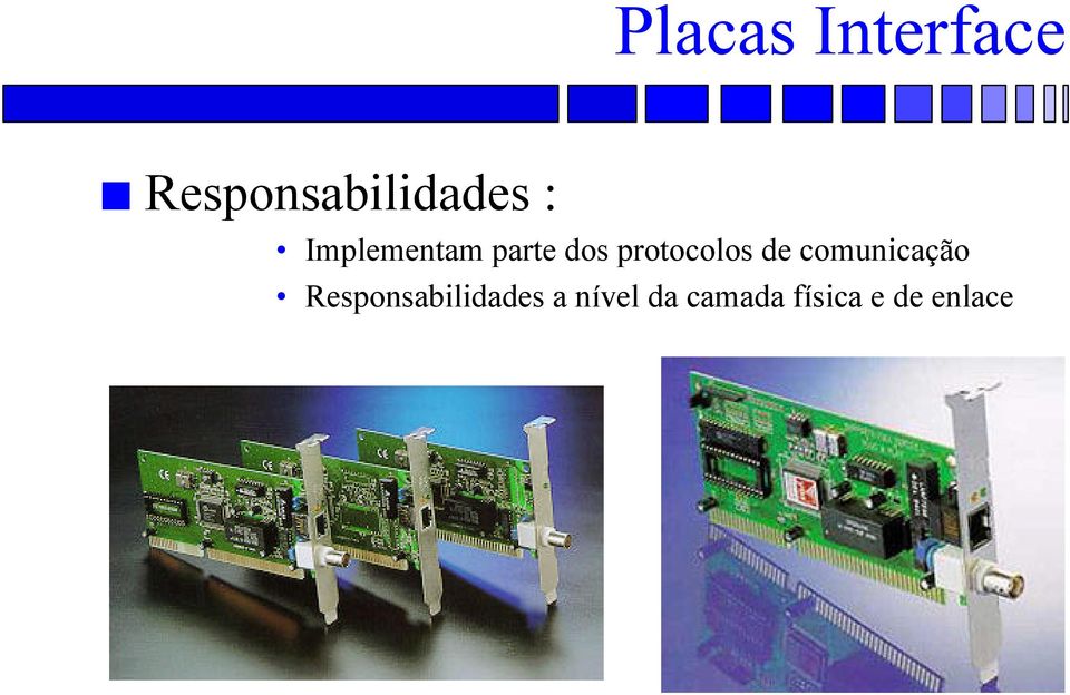 de comunicação Responsabilidades a