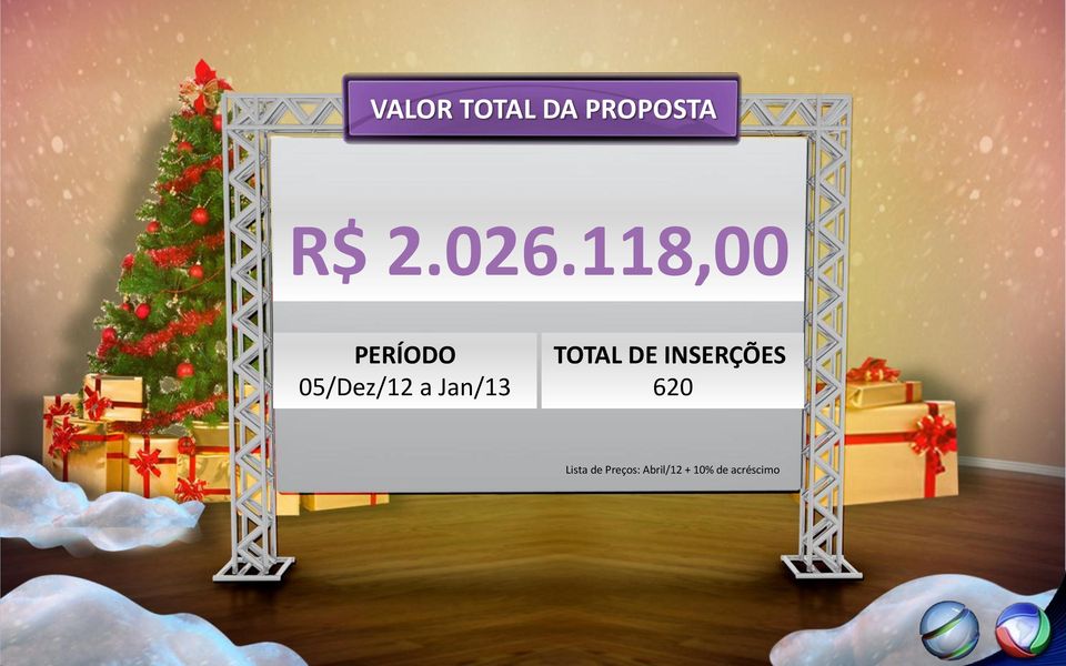 TOTAL DE INSERÇÕES 620 Lista de