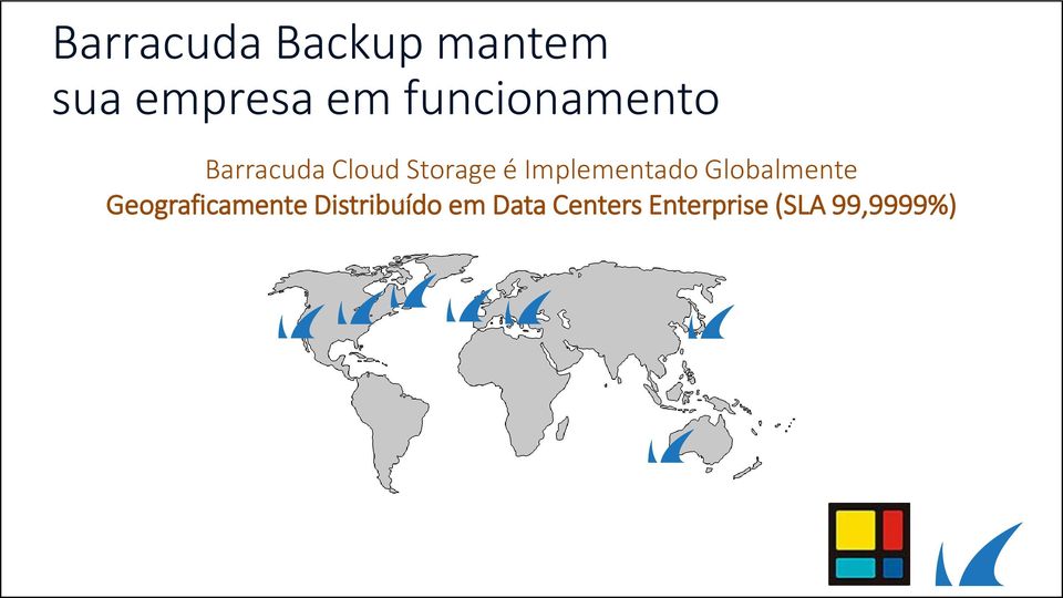 Implementado Globalmente Geograficamente