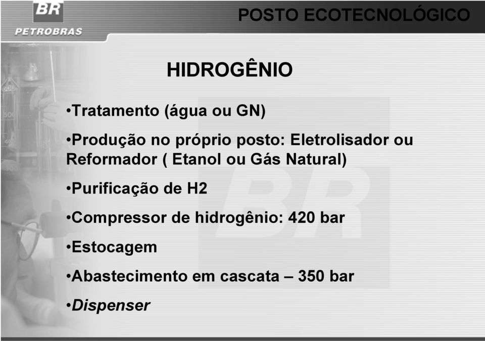 Natural) Purificação de H2 Compressor de hidrogênio: 420