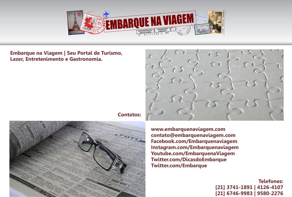 com/Embarquenaviagem Instagram.com/Embarquenaviagem Youtube.