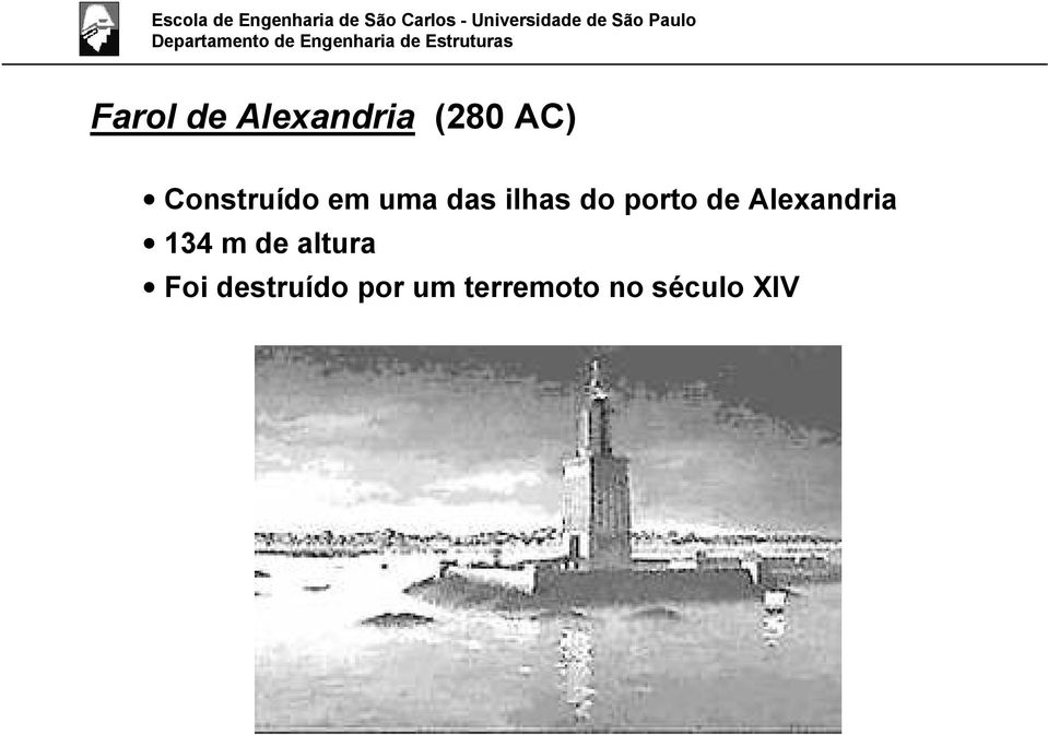 porto de Alexandria 134 m de